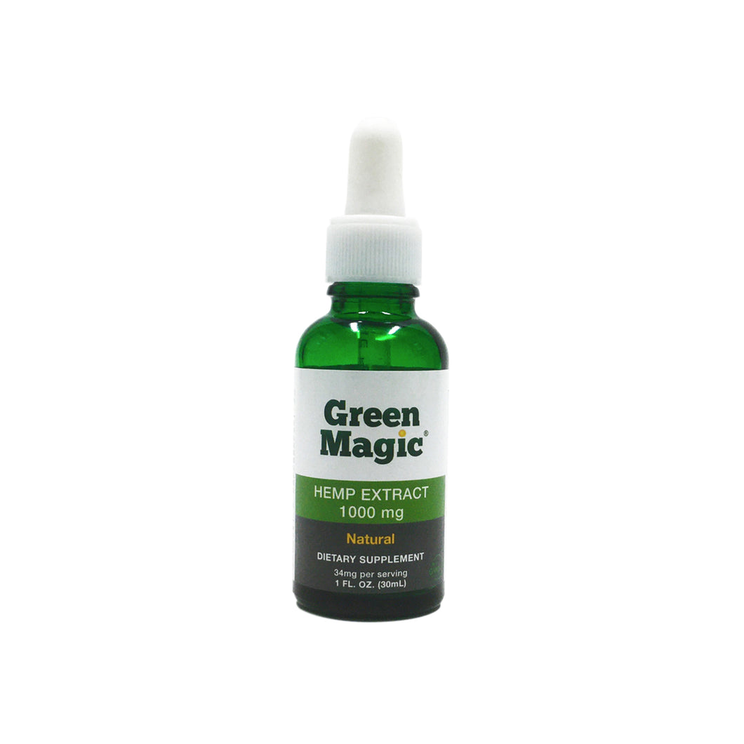 Full Spectrum Natural Hemp Extract Tincture (500MG | 1000MG) - greenmagicshop