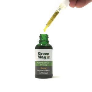 Full Spectrum Natural Hemp Extract Tincture (500MG) - Green Magic Shop
